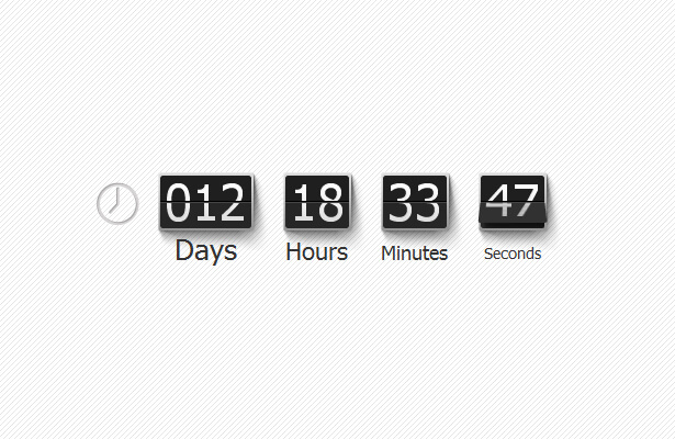 jquery countdown clock