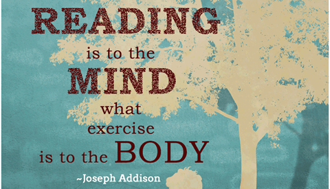 reading is exercise for the mind