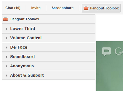 Improve Your Google+ Hangouts With The Hangout Toolbox