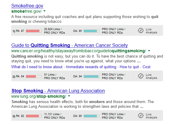 what makes a bad niche site