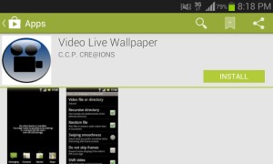 video to live wallpaper