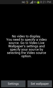 video to live wallpaper