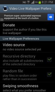 video to live wallpaper