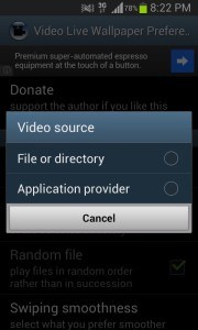video to live wallpaper