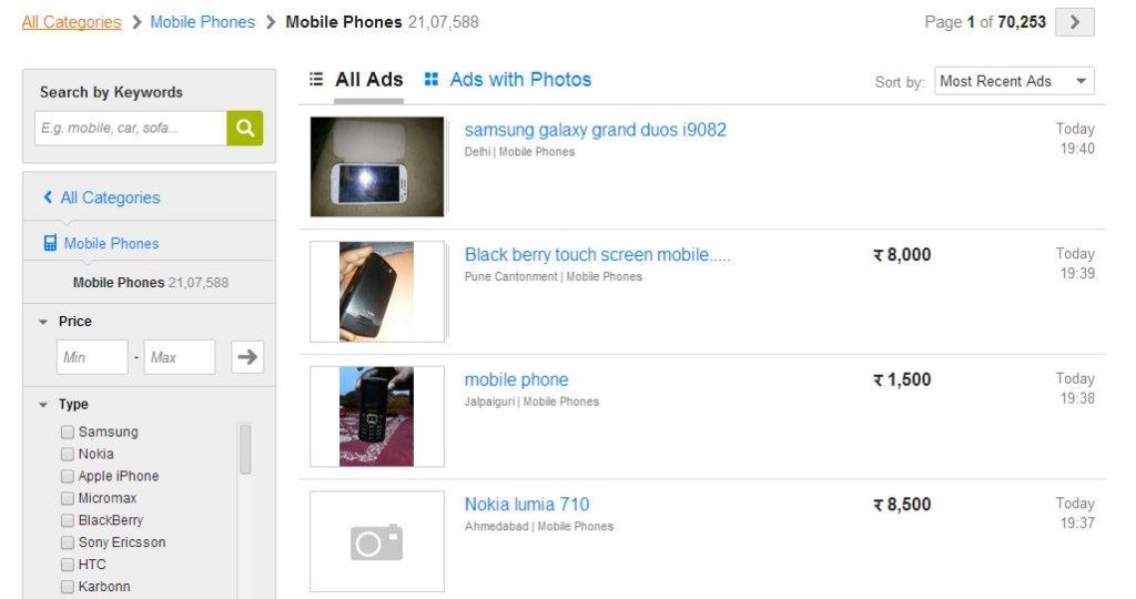 olx buy and sell