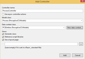 add controller