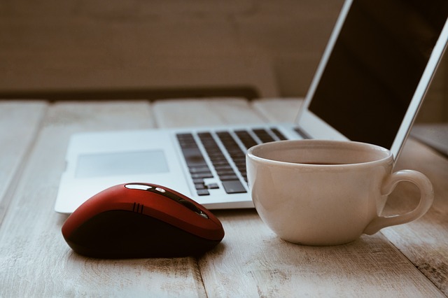cleaning a computer mouse