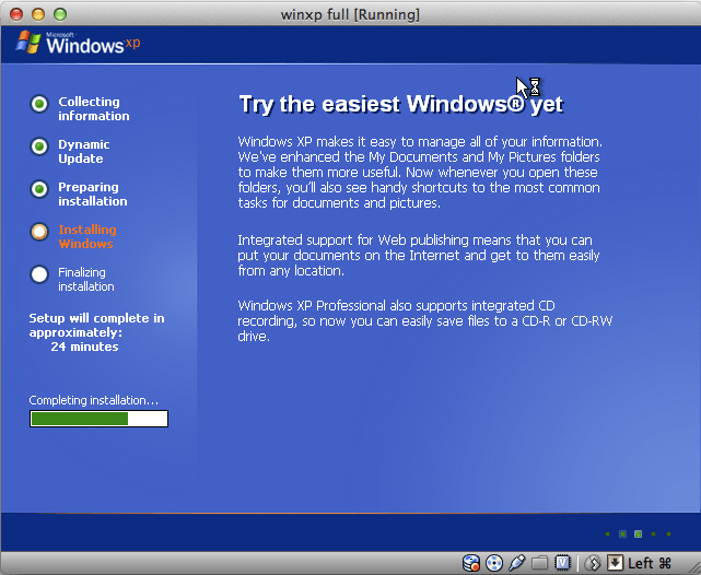 install windows xp to usb drive
