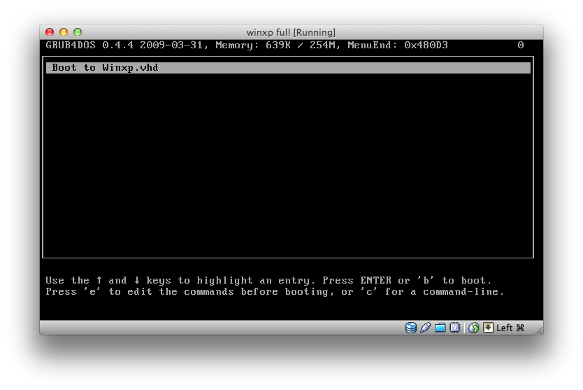 install windows xp on usb drive
