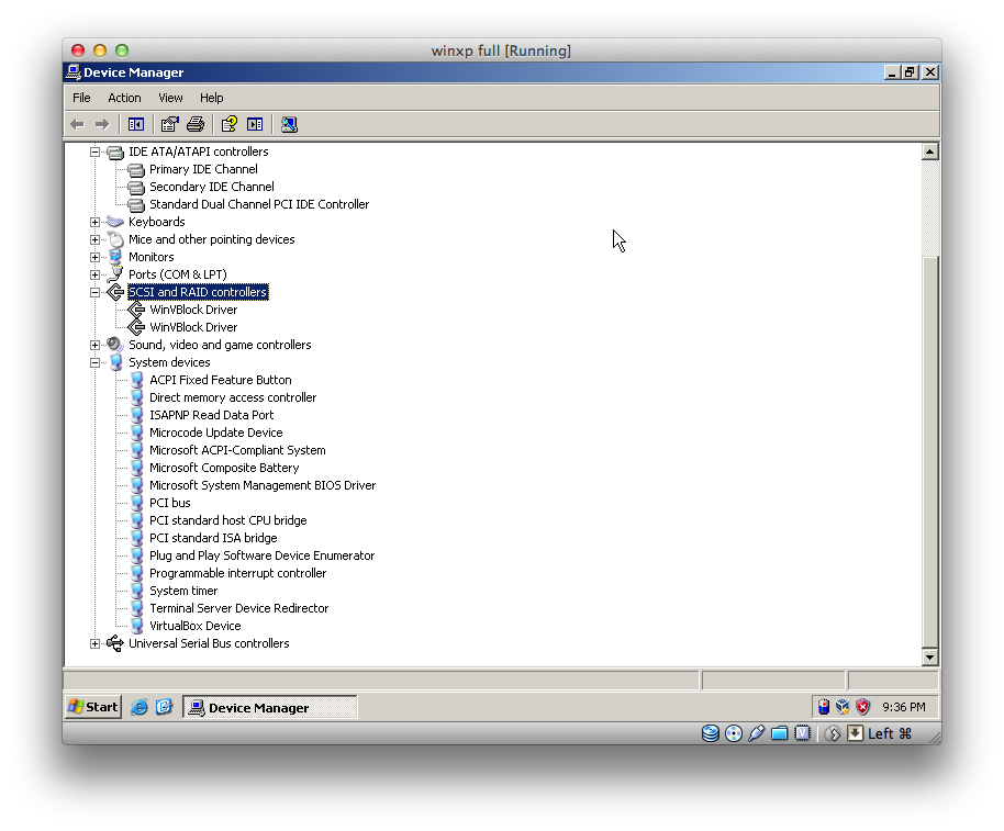 install windows xp to usb